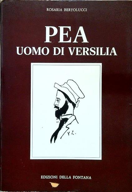 Pea uomo di Versilia - Rosaria Bertolucci - copertina