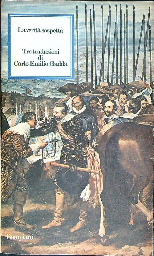 La verità sospetta - Carlo Emilio Gadda - copertina