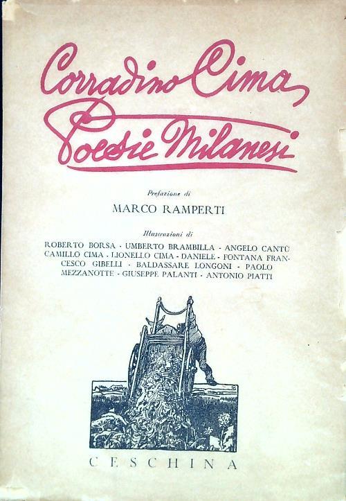 Poesie Milanesi - Corradino Ciampa - copertina