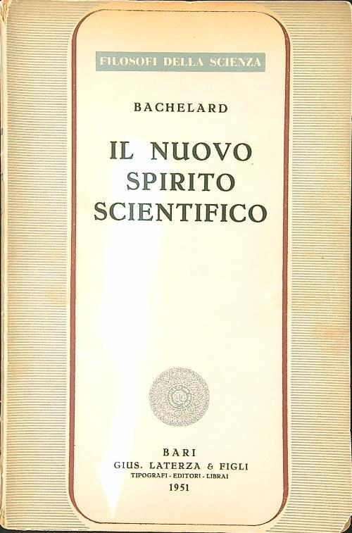 Il nuovo spirito scientifico - copertina