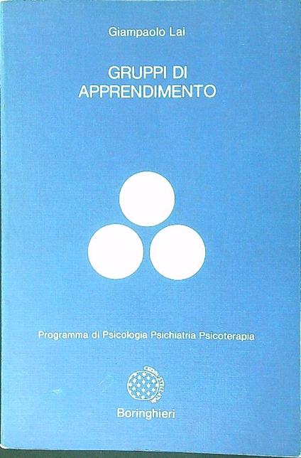 Gruppi di apprendimento - Giampaolo Lai - copertina