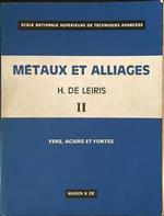 Metaux et alliages II