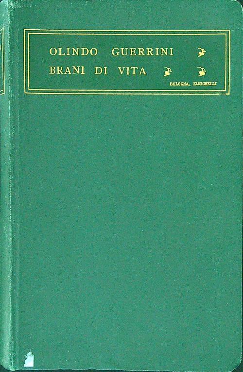 Brani di vita - Olindo Guerrini - copertina