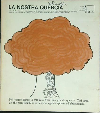 La nostra quercia - Maccarini - copertina