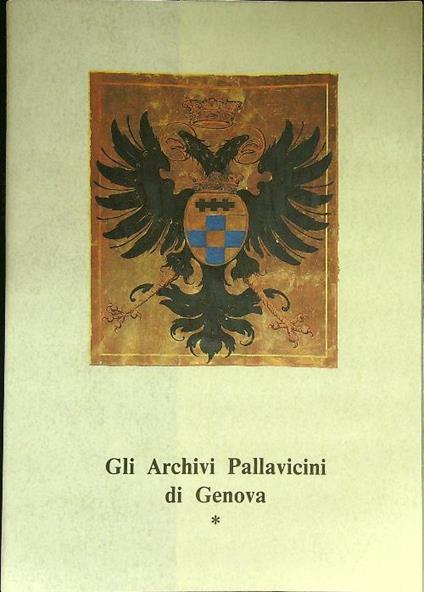 Gli archivi Pallavbicini di Genova 2vv - Marco Bologna - copertina