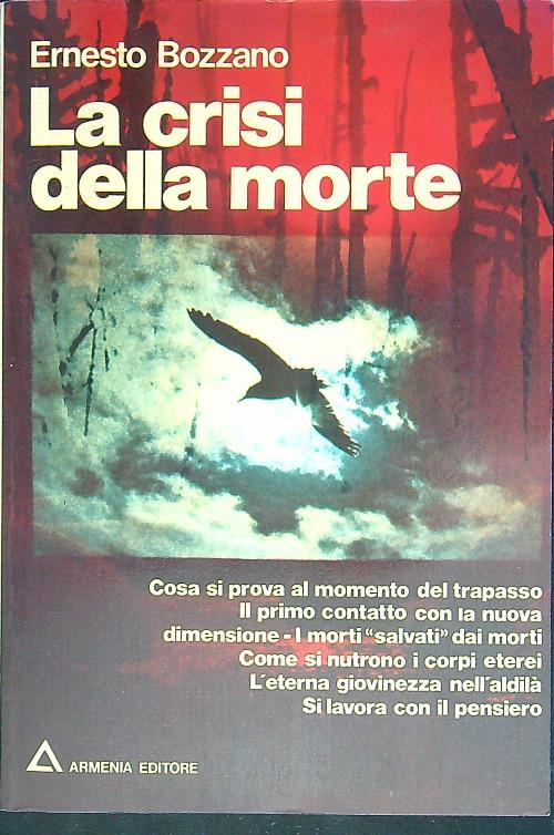 La crisi della morte - Ernesto Bozzano - copertina