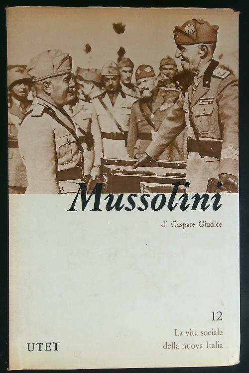 Mussolini - Gaspare Giudice - copertina