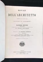 Manuale dell'architetto vol. II, parte 1, sezione I