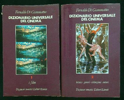 Dizionario universale del cinema 2 vv - Fernaldo Di Giammatteo - copertina