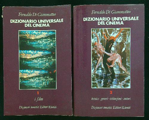 Dizionario universale del cinema 2 vv - Fernaldo Di Giammatteo - copertina