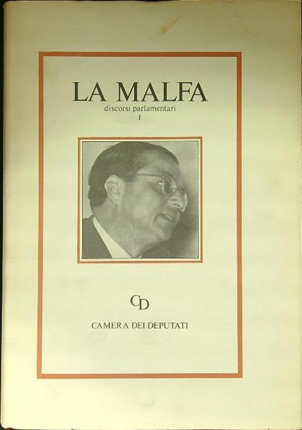 Discorsi parlamentari 2vv - Ugo La Malfa - copertina