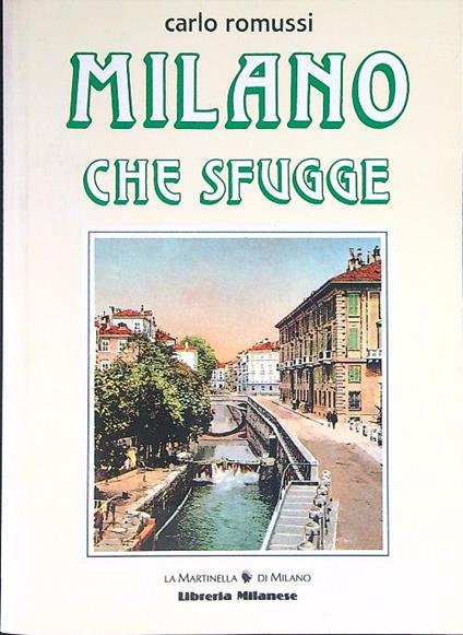 Milano che sfugge - Carlo Romussi - copertina