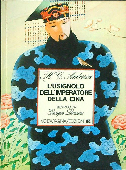 L' usignolo dell'imperatore della Cina - H. Christian Andersen - copertina