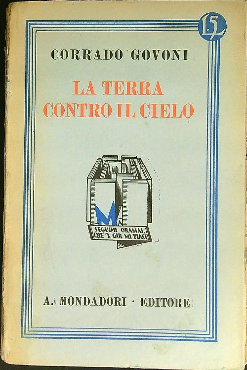 La terra contro il cielo - Corrado Govoni - copertina