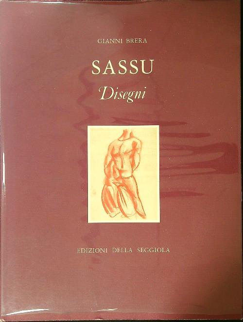 Sassu Disegni - Gianni Brera - copertina