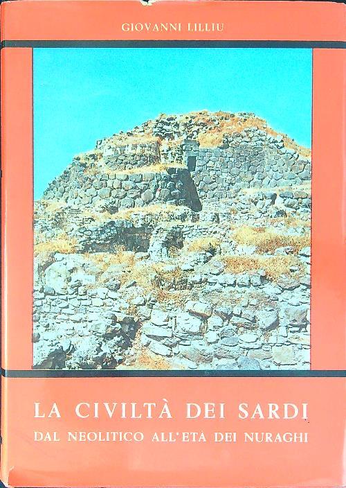 La civiltà dei Sardi - Giovanni Lilliu - copertina