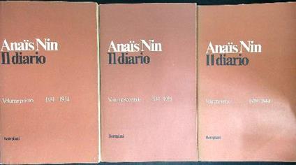 Il diario 3 vv - Anaïs Nin - copertina