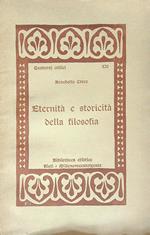 Eternità e storicità della filosofia