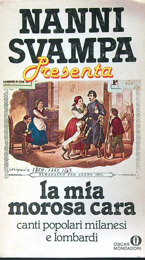 La mia morosa Cara - Nanni Svampa - copertina