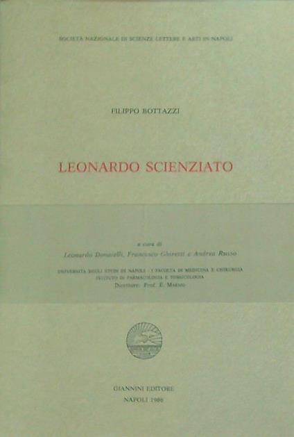 Leonardo scienziato - Filippo Bottazzi - copertina