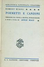 Poemetti e canzoni