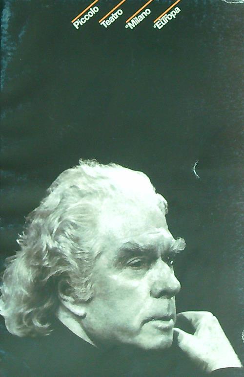 Ricordiamo Giorgio Strehler. Natale 98 - copertina