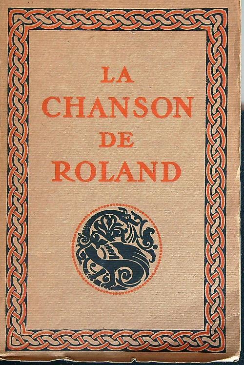 La Chanson de Roland - Joseph Bédier - copertina