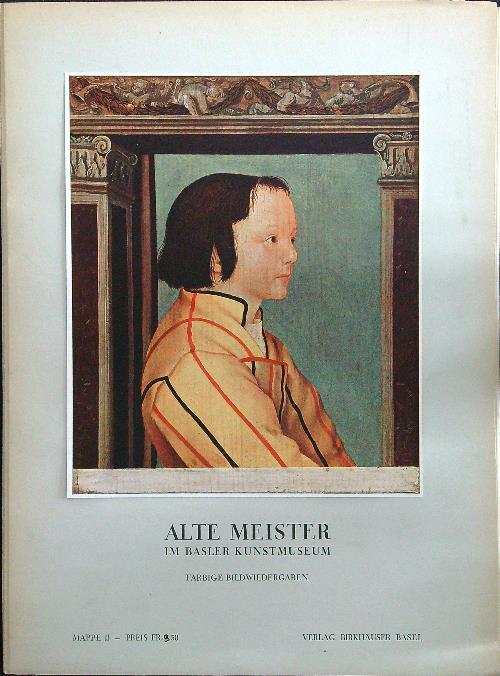 Alte meister im basler kunstmuseum mappe II - copertina