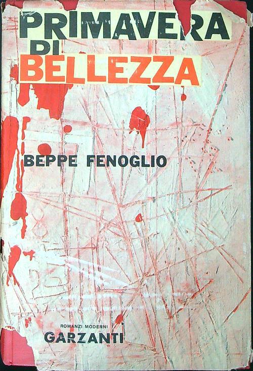 Primavera di bellezza - Beppe Fenoglio - copertina