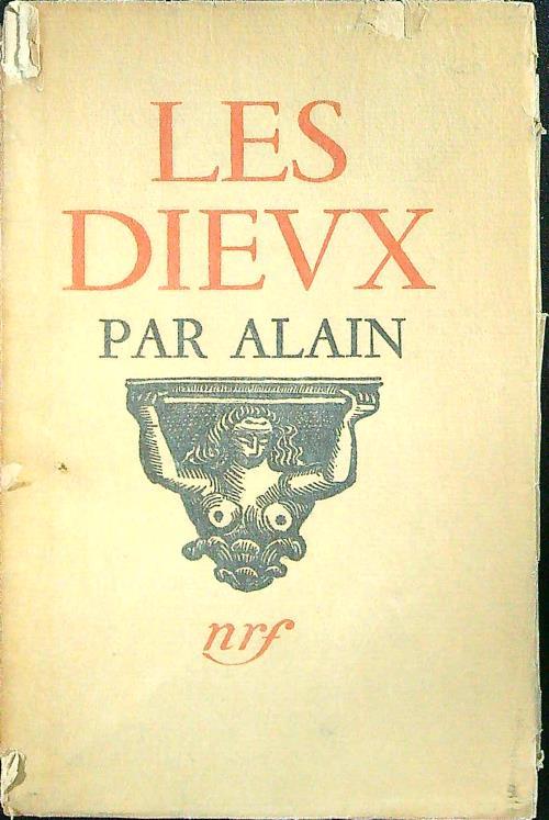 Les dieux - Alain - copertina