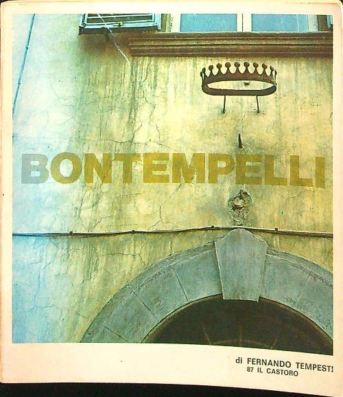Bontempelli - Fernando Tempesti - copertina