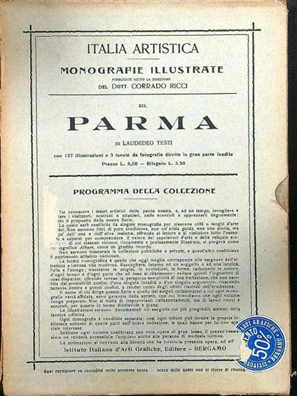 Parma - Laudedeo Testi - copertina