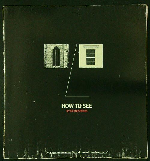 How to see - George Nelson - copertina
