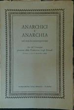 Anarchici e anarchia nel mondo contemporaneo