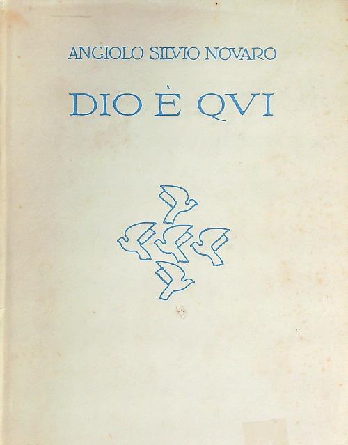 Dio è qui - Angiolo Silvio Novaro - copertina