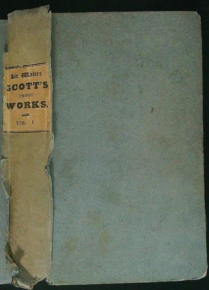 The prose works of Sir Walter Scott  7 vv - Walter Scott - copertina