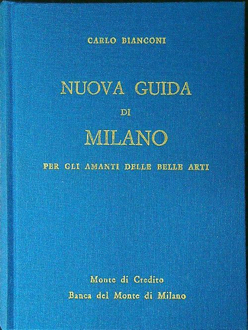 Nuova guida di Milano - Carlo Bianconi - copertina