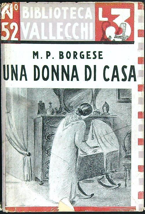 Una donna di casa - M.P. Borgese - copertina