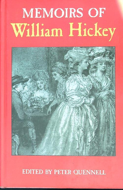 Memoirs of William Hickey - Peter Quennell - copertina