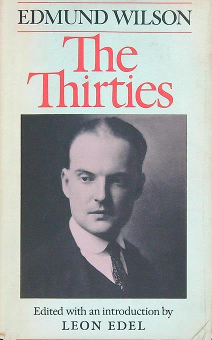 The Thirties - Edmund Wilson - copertina