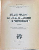 Quelques reflexions sur l'inegalitè, les classes et la promotion sociale ESTRATTO