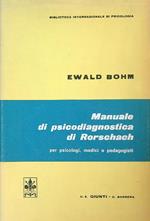 Manuale di psicodiagnostica di Rorschach