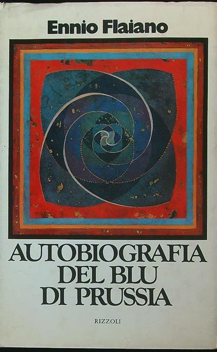 Autobiografia del Blu di Prussia - Ennio Flaiano - copertina