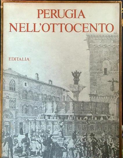 Perugia nell'Ottocento - Ottorino Gurrieri - copertina