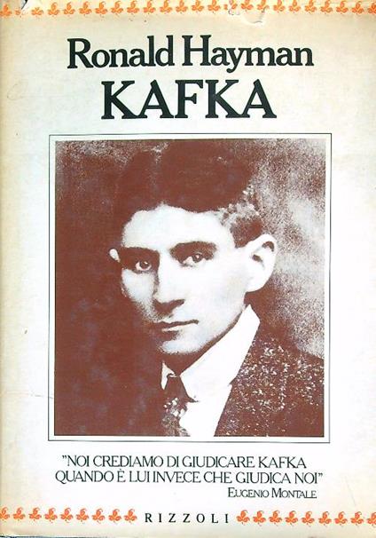 Kafka - Ronald Hayman - copertina