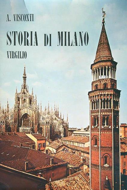 Storia di Milano - A. Visconti - copertina