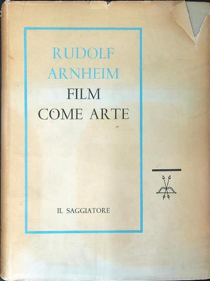 Film come arte - Rudolf Arnheim - copertina