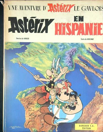 Asterix en Hispanie - Albert Uderzo - copertina