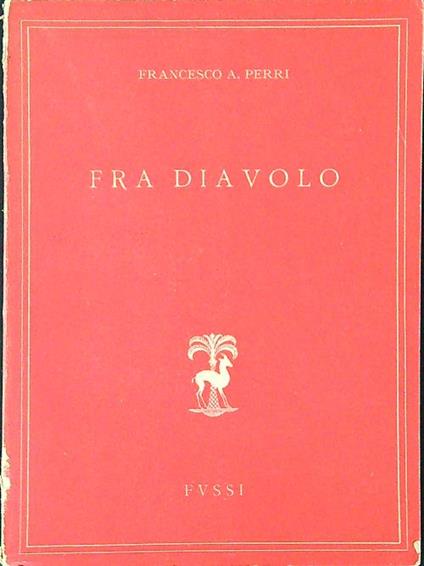 Fra Diavolo - Francesco A. Perri - copertina