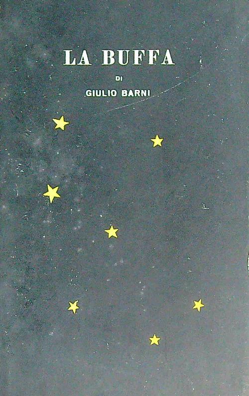 La buffa - Giulio Barni - copertina